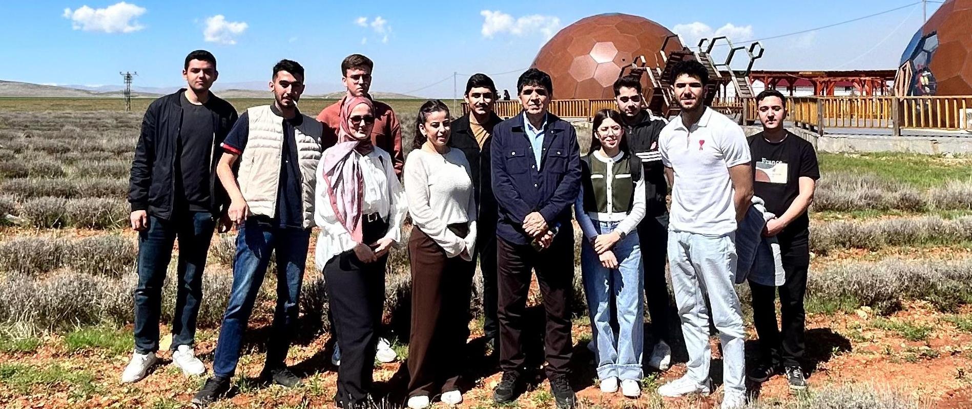 Afşin Belediye'si Lavanta Yağı Üretim Tesisi'ne Teknik Gezi